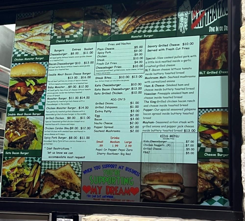 Not Tha Truck Menu image 1