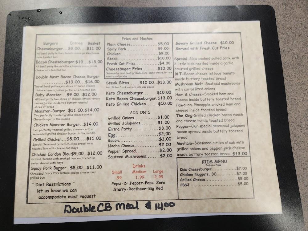 Not Tha Truck Menu image 2